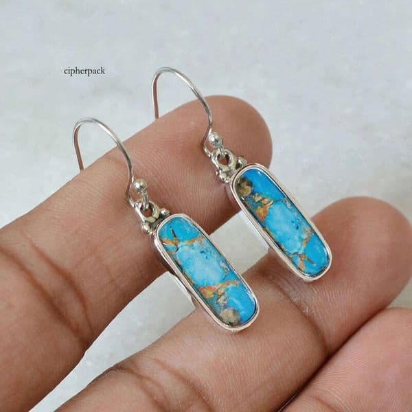 Little Red Book faux marble earrings for women sticker texture imitates natural stone ethnic-style bestseller