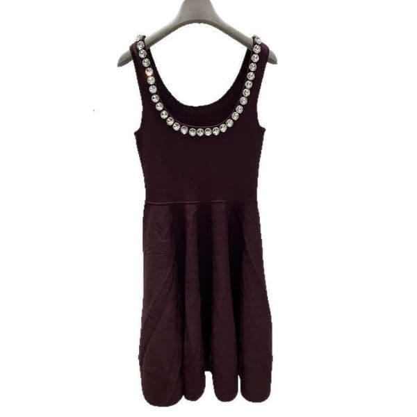 d24 2026 High quality lightweight and thick diamond trimmed U-neck sexy camisole skirt for women, slim fit and slimming