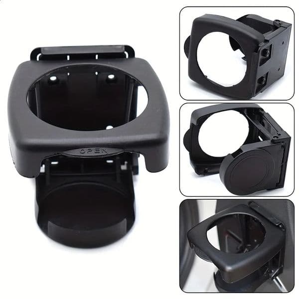 1pc Car Cup Holder ABS Material Foldable Beverage Stand for Office RV Yacht - Vehicle Drink Holder Cup Holders for Vehicles 260321