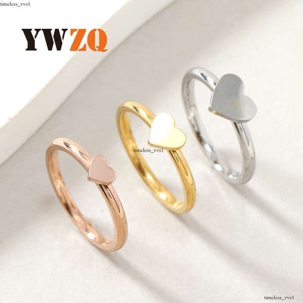 supply of exquisite Korean-style Sterling Silver 14K 18K Gold jewelry welded and cut heart-shaped couple titanium steel sets from manufacturer