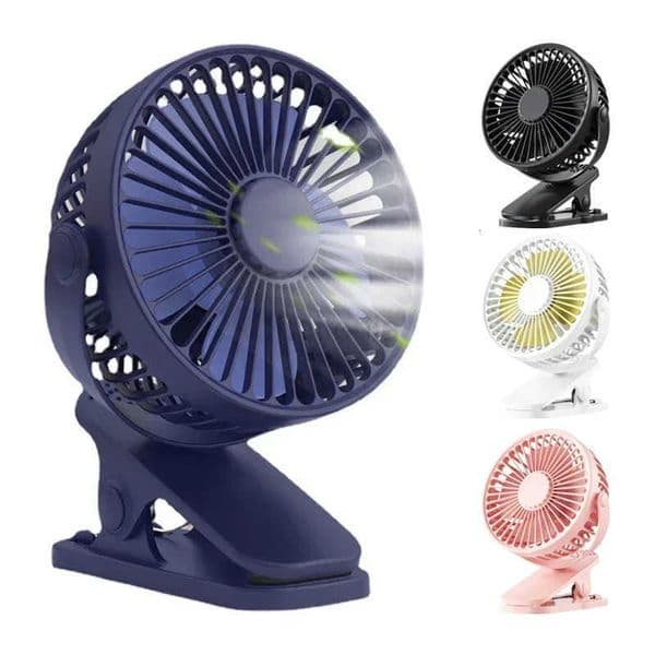 Portable Mini Hand Clip Fan USB Charging Quiet Desktop Electric Fan High Quality Student Dormitory Small Cooling Ventilador Fans H260321
