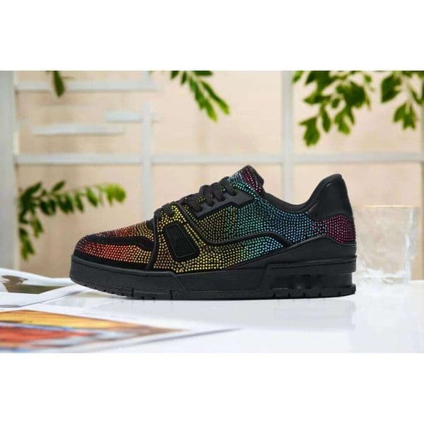 Fashion Sneakers for Men Women Breathable Genuine Leather Running Shoes Non-Slip Casual Sports Trainers