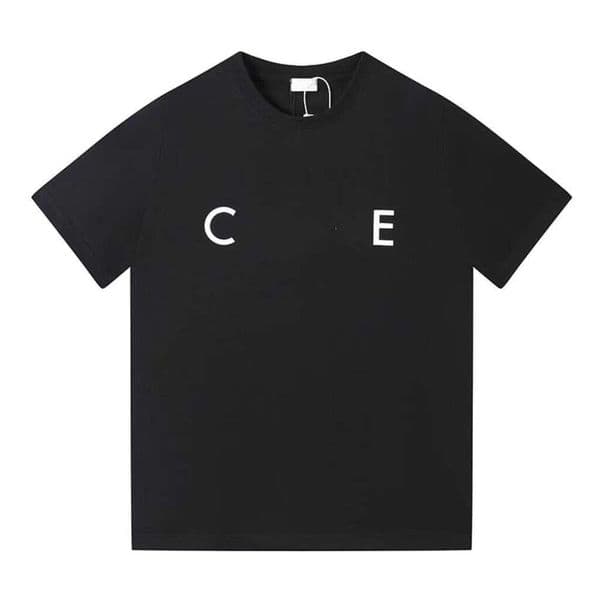 High Quality Womens Mens T-Shirt Designer CE Letters Print T Shirt 100% Cotton TShirt Crew Neck Short Sleeve Tees Summer Casual Unisex Tops Fashion Clothing
