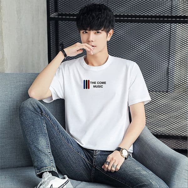 New Short-sleeve T-shirts For Polo Designer T-shirt Designer Hoodie Men Loose And Casual Large Size Stretchy Half-sleeve Korean Style Youth Tops Thin Base Shirts