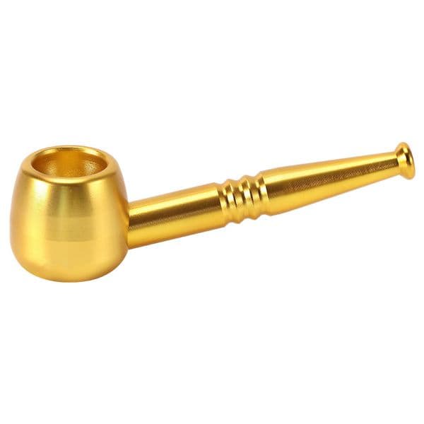 Pipe hot selling creative aluminum alloy large pot metal pipe multi-color detachable cleaning pipe