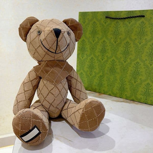 Designer Doll Exclusive High Quality Teddy Bear Dolls Gift With Super Cute Texture Perfect For Carrying In The Car Or At Home Exuding A Sense Of Luxury Christmas Gift