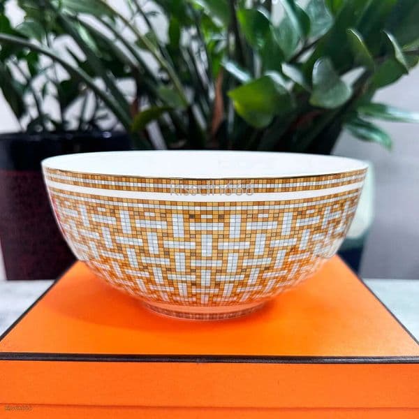 Deluxe ceramic bowl, fruit plate, apple, lemon, cherry tableware, cute yogurt, dessert, salad, soup bowl plate, breakfast bowl-A