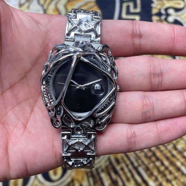 New Luxury Vintage Quartz Alloy Case, Calendar Display, Analog Stylish Casual Versatile Personality Street Cool Trendy Men's Wristwatch - the Best Gift for Him,