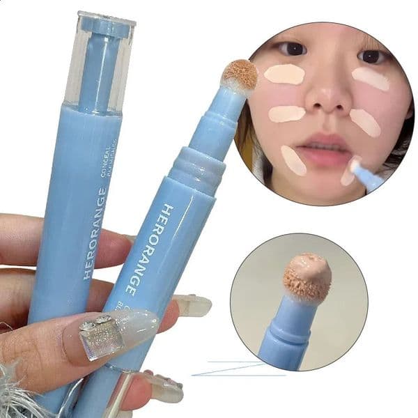 Full Cover Concealer Cover Stick Conceal Spot Blemish Cream Foundation Air Cushion Concealer Waterproof Face Contouring Makeup 260317