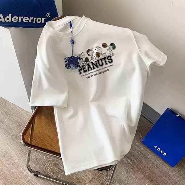 Designer Hoodie High-end Pure Cotton Short-sleeve Women's Clothing New Summer Niche Polo Letter Print T-shirt Sweet And Youthful White Designer T-shirt Top Trendy