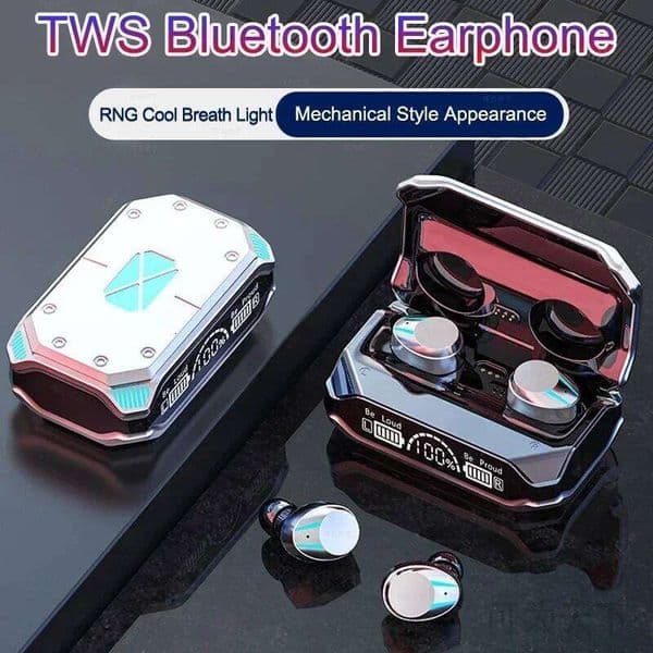 TWS M41 Bluetooth Earphones Headphones Smart Touch Wireless Headset LED Display Stereo Sound Earbuds For Smartphones