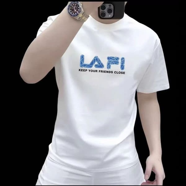 Men's Designer Hoodie Short-sleeve T-shirt Summer Thin Base Shirt Designer T-shirt Printed Trendy Versatile Polo Round-neck Casual Men's Clothing Loose Young Men