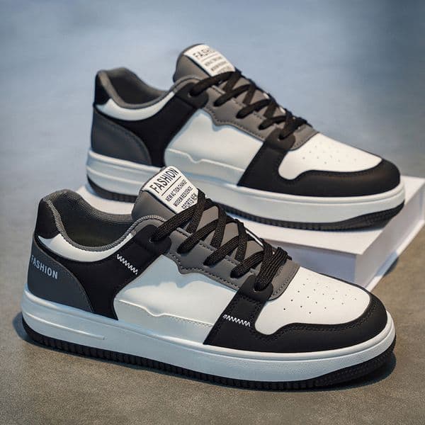Free shipping Fashion Block Sneakers for Men Women Teens Casual Shoes Classic Casual Skate Shoes Comfortable Walking Shoes for Daily Streetwear Size 39-44