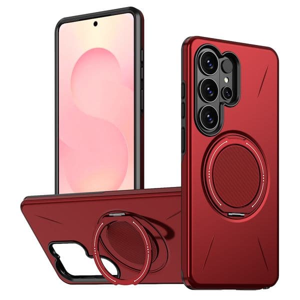 Phone Case For Samsung Galaxy S26 A57 S25 Edge FE A17 A07 A06 A16 A26 A36 A56 A35 A55 S24 A15 5G Military Drop Protection Ring Support Cover