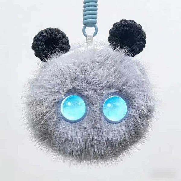 New Ai Smart Interactive Talking Plush Toy Desktop Companion With Glowing Eyes 66 Languages Supported Cute Animal For Kids Gifts T260321
