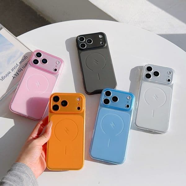 Coful Matte Case For Iphone 17 Air 16 Plus 15 Pro Max 14 13 12 11 Soft TPU Fashion Frosted Fine Hole Shockproof Mobile Phone Cover Orange Clear Black Blue