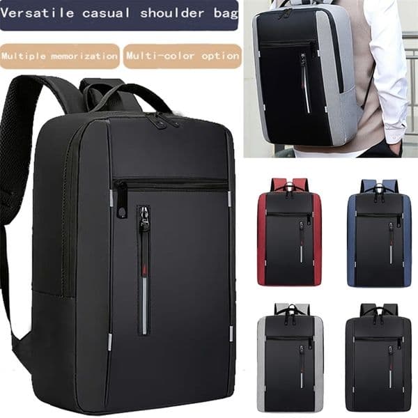 Fashion Business Laptop Backpack Large Capacity Shockproof Computer Bag Casual Office Travel Shoulder Bag for Work 260304ww
