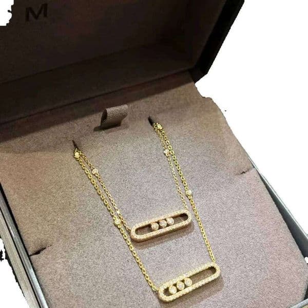 Necklace womens necklace designer jewellery chains pendant titanium steel charm anniversary gift for women gold plated holiday gifts