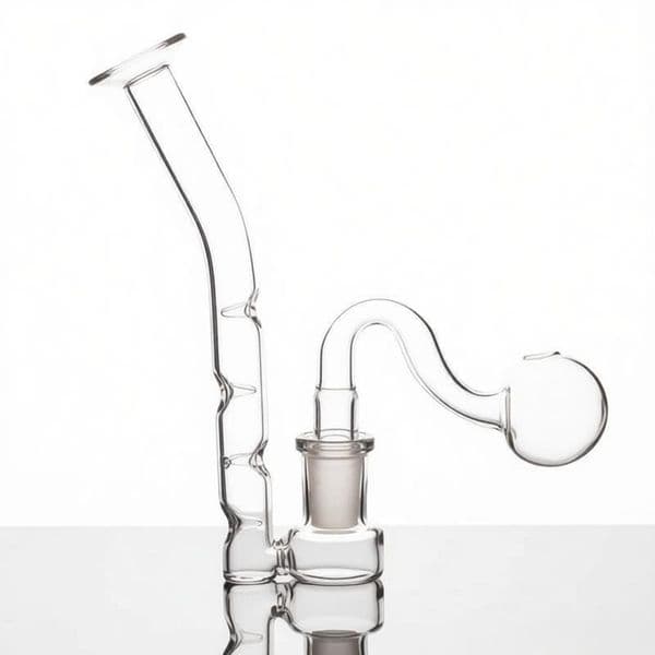 Newest 14mm female glass hookah mouthpiece arc adapter with concave hole J hook water gun bong water oil burner pipe with smoking tobacco bowl