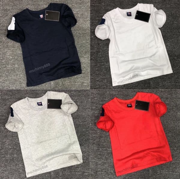Boys Girls Clothes Kids Toddlers T-shirts Designer Short Sleeve Cotton Tees Baby Embroidery Big Horse Tops Children tshirts Clothing L260514LH84