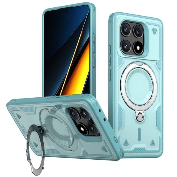 Phone Case For Xiaomi 17 15T 14T POCO X8 F8 M8 X7 C85 C75 Redmi 15C 14R Note 15 14 13 Pro Ultra Plus 4G 5G Magnetic Support Charging Military Drop Protection Cover