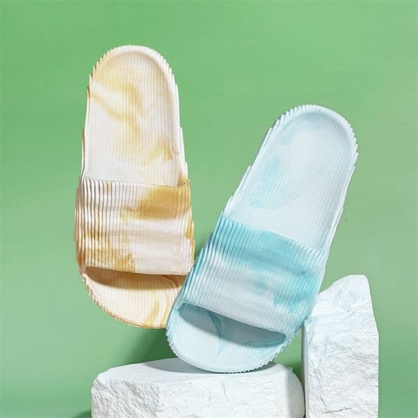 Childrens Slippers Summer Indoor Bathroom Anti-Slip Soft Sole Home Sildes PVC Fashion Trend Sandals Boy Girls Pixels Shoes 260302BJ