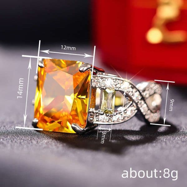 live stream showcases high-end luxury women's rings four-prong inlaid bow single ring bridal wedding accessories