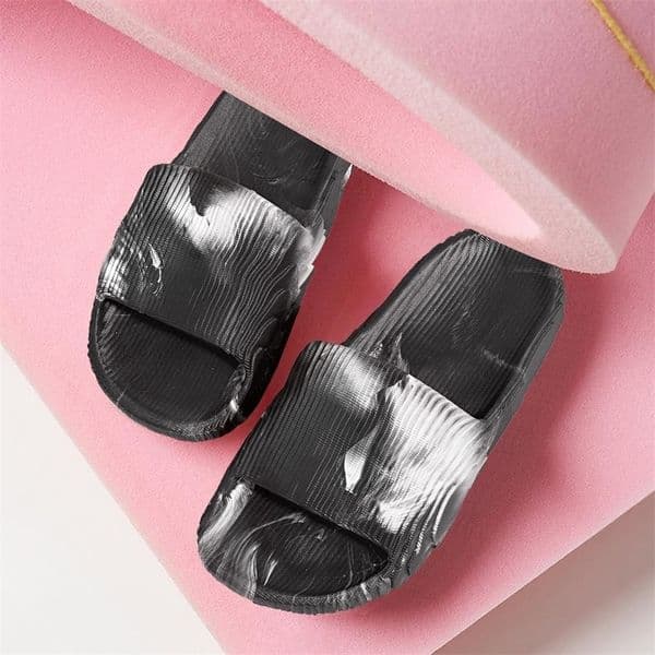 Boy Girls fun Pixels Shoes Parent-child Slippers Indoor Bathroom Anti-Slip Soft Sole Home Sildes PVC Fashion Trend Sandals 260302BJ