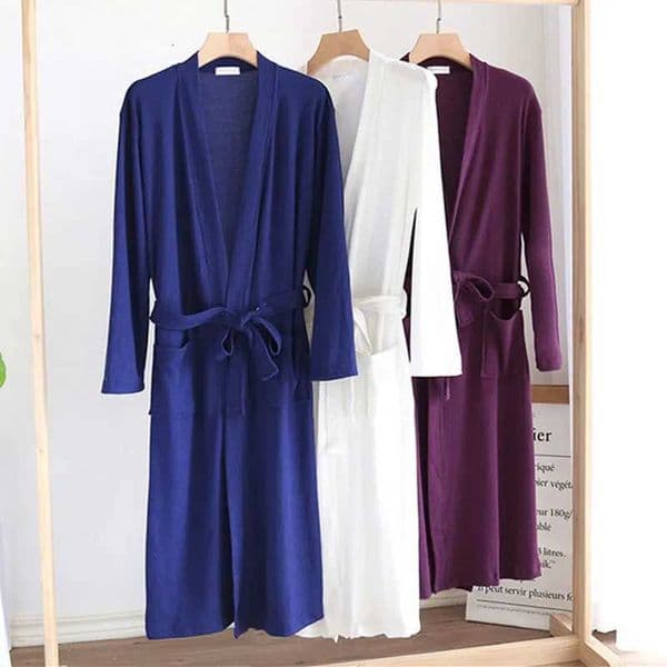 Plus Size Cotton Bathrobe For Women New Spring Autumn Home Wear Night Robes Long Sleeve Kimono Sleepwear vestidos de novia XXL C260323