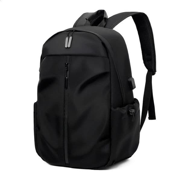 1 14 Inch Large Capacity Leisure Schoolbag Sports Simple Men And Women Universal Computer Backpack With Pendant 260323