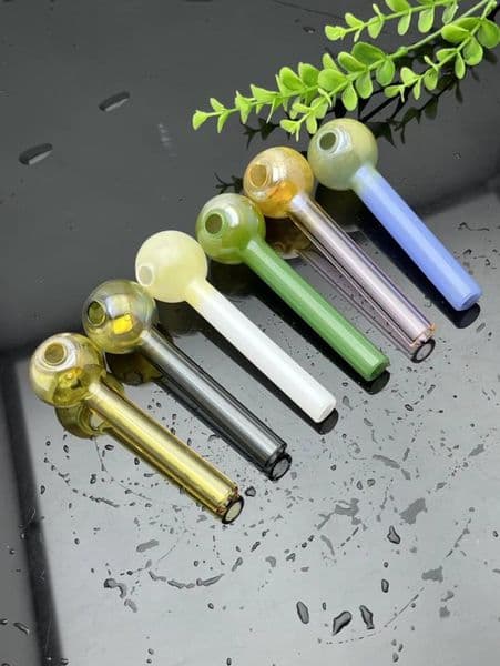 Smoking Pipes bongs Manufacture Hand-blown hookah Colorful 10cm Colorful Smoke Set Glass Direct Burner