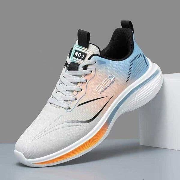 Spring running shoes in extra-large sizes 36-47 waterproof versatile soft-soled lightweight sports casual shoes with breathable mesh K260324