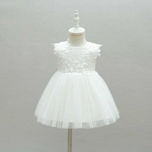Newborn Girls Summer Baby Girl Dress Party and Wedding Christmas Baptism 1st Christening Birthday Frocks Lace Gown Z260324