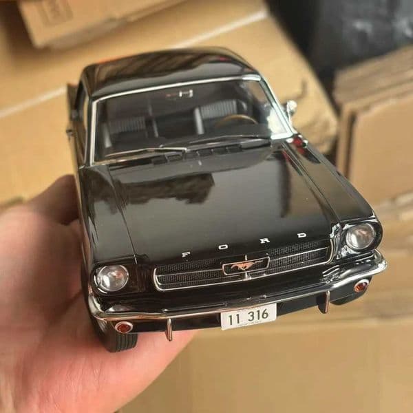 NOREV unboxed 1/18 scale Ford Mustang Haedtop Coupe alloy collectible car model ornaments souvenir die-cast metal toy S251211
