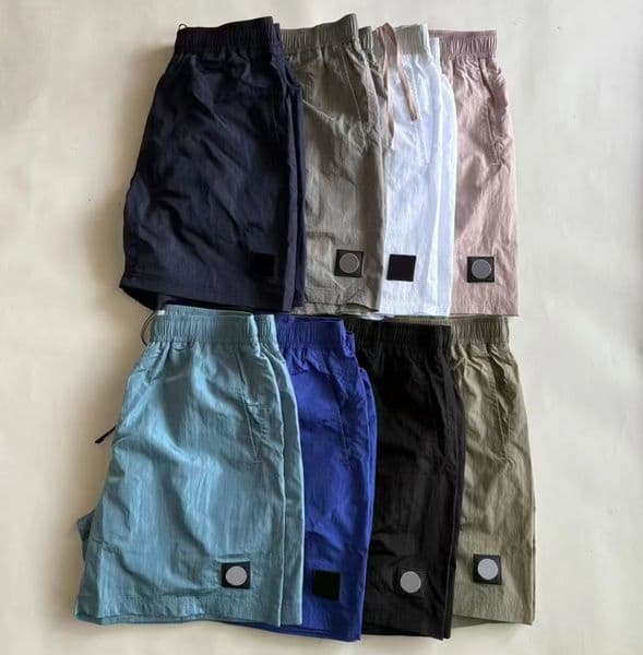 Designer Shorts Embroidery Mens Metal Nylon Shorts Street Sports Shorts Quick Drying SwimWear Man Beach Shorts M-2XL z9d2 L260515