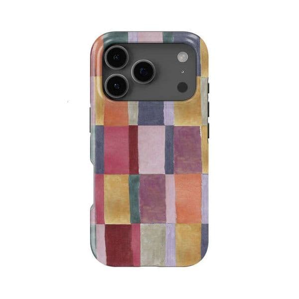 Luxury Clmj Geometric Phone Case for iPhone 17 16e 16 15 14 13 12 11 X XS XR XSMAX 7 8 Air Pro Max Plus Double-layer Back Cover 26L0324