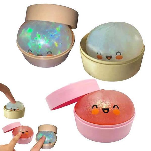 6 Cm Glitter Dumpling Soft Rice Box Mystery Bag Sparkling Stress Relieving Collectibles And Adult Desktop Accessories Skateboard Z260324