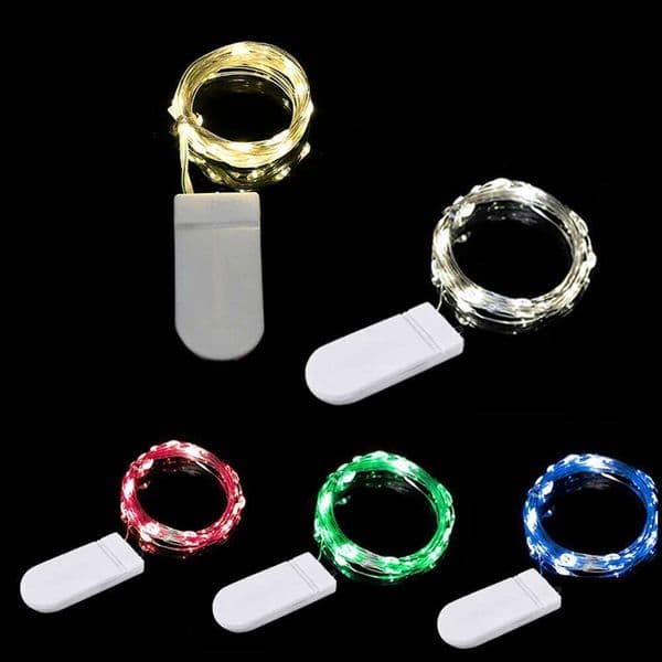 Led Copper Wire Fairy Waterproof LED String Lights Battery Operated DIY Wedding Party Christmas Decoration Garland 26L0324