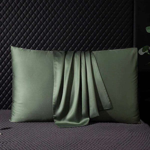 Real Mulberry PillowCase 100% Silk Case Protect Skin Pillowcase Bedding Pillow Cases Cover Free Shipping 26H0324