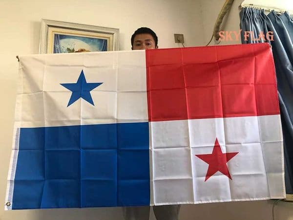 SKY FLAG Panama Flag 90x150cm hanging polyester pan pa Panama Flag Flying for Soccer L260603