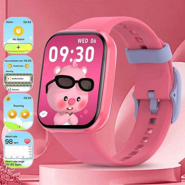 LIGE Smart Watch for Age 5-12 Kids Gifts Sleep Tracking Wake-up Reminder Pedometer Flashlight Smartwatch Childen Watches