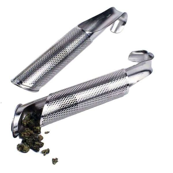 New Stainless Steel Infuser Creative Pipe Shape Metal Tea Strainer Hanging Filter For Mug Teapot 26Y0324