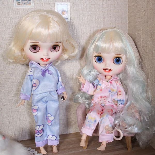 ICY DBS Blyth Doll Clothes 1/6 bjd Home Pajama Suit Fit for Licca Azone Body 260319
