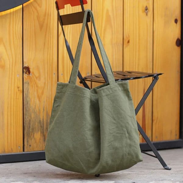 Fashion Tote Bag High Capacity Minimalist Canvas Bag Tote Bags Solid Color Multifunction Handbags For Ladies260305