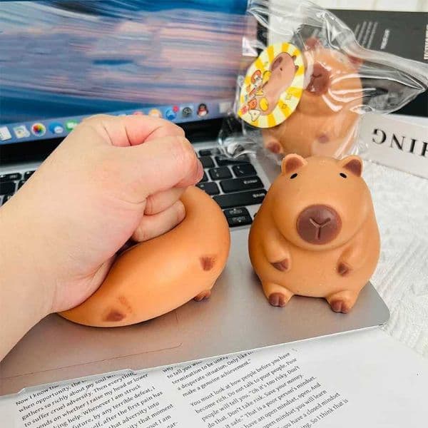 Cute Capybara Mochi Pinching Toy Squishy Toy Slow Rebound Decompression Toys Stress Release Hand Relax Gifts Z260324 Y260515