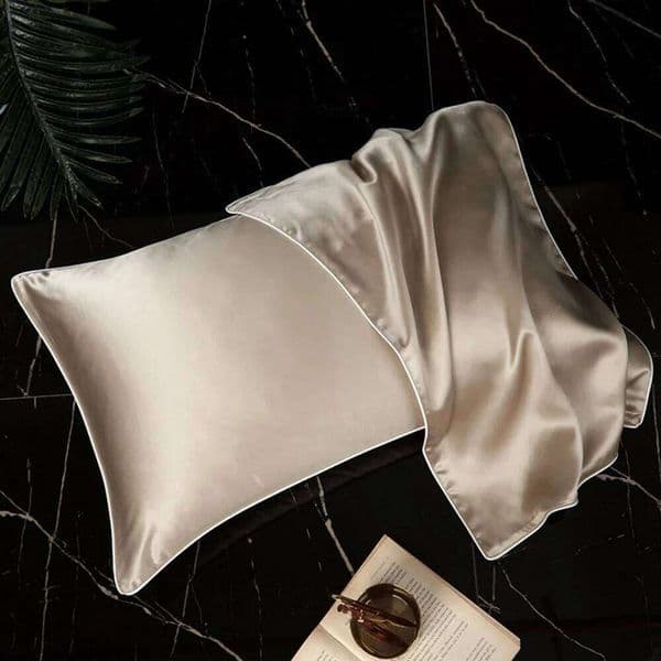 22 Momme 6A Grade Luxury High Quality Pillowcase 100% Pure Real Natural Mulberry Silk Pillow Case with Envelope Closure Design 26H0324