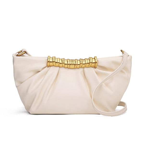 Designer Evening Bags Luxury Pleated Bag, Fashion Designer Crossbody Purse Chain Shoulder Bag for Dating Evening Party Clutch Wallets