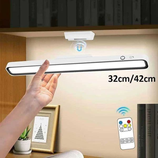 Desk Lamp LED USB Rechargeable Light Stepless Dimming Hanging Magnetic Bedroom Night Lights Reading Table Lamps Cabinet Wardrobe H260325