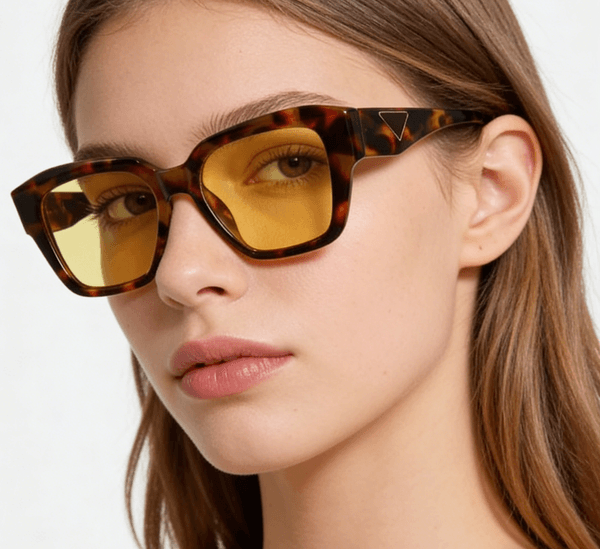 Sunglasses Designer Men's Fashion Joker Temperament Ladies Advanced Big Box Sun Protection