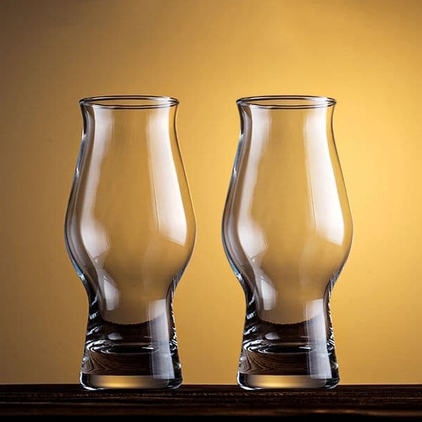 2pcs Sets Beer Glass Pilsner Glass Juice Cold Drink Mugs Large Capacity Wheat Beer Glass Transparent Wine Glass Bar Accessories 260324